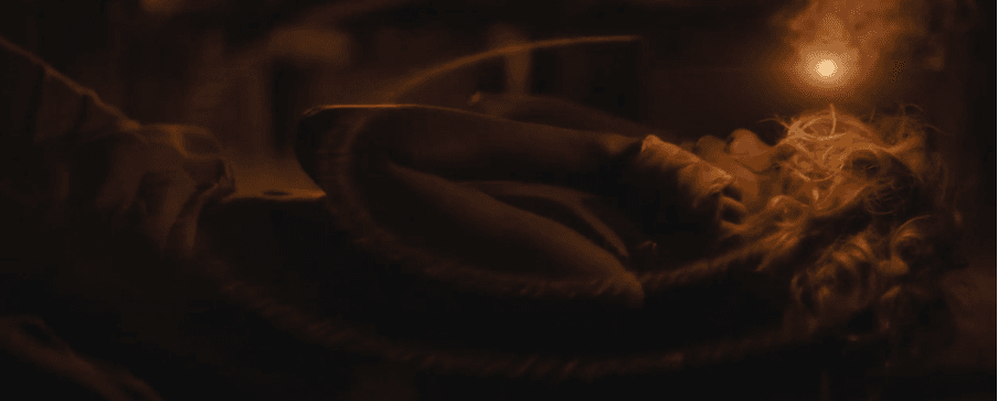 Diminished flame of light